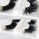 25mm Mink Lashes MIKIWI 4 Pack Real 3D Mink Lashes Fluffy Mink Lashes Thick HandMade Full Strip Lashes Dramatic 25mm Lashes 3D Mink Eyelashes