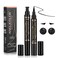 Liquid Eyeliner Stamp Winged Eyeliner Stamp Waterproof Long Lasting Dual Ended Eyeliner Pen for Women Christmas Gift 01Black