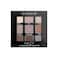 Sigma BeautyOntheGo Eyeshadow Palette  Hazy  9 Bold Eyeshadow Shades in Matte Shimmer and metallic Finishes  Highly Pigmented Vegan Eye Makeup Palette  Clean Beauty Products