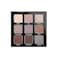 Sigma BeautyOntheGo Eyeshadow Palette  Hazy  9 Bold Eyeshadow Shades in Matte Shimmer and metallic Finishes  Highly Pigmented Vegan Eye Makeup Palette  Clean Beauty Products