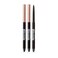Ruby KissesWaterproof Eyeliner 24HR Waterproof LongLasting Mechanical Eyeliner Pencil with Builtin Sharpener Smudgeproof 3 Pack Black Brown