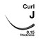 EMILYSTORES Lash Extensions 015mm Thickness J Curl 8mm Length Individual Volume Natural Eyelashes For Eyelash Extensions015J8mm