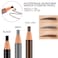 UN Eyebrow Pencil Longlasting Waterproof Durable Automaric Liner Eyebrow 3 Colors to Choose gray