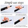 UN Eyebrow Pencil Longlasting Waterproof Durable Automaric Liner Eyebrow 3 Colors to Choose gray