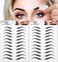 22 Pairs Eyebrow Tattoo Peel Off 4D Eyebrow Tattoo Sticker Nature False Eyebrows HairLike Authentic Eyebrows Long Lasting Waterproof Temporary Tattoo Eyebrow for Eyebrow Grooming Shaping Black