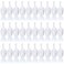 DEAYOU30 Pack Empty Lip Gloss Clear Lipstick Brush Bottles for Makeup 02OZ 6ml