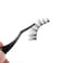 False Eyelash Applicator  FEITA Professional Curved Eyelashes Extension Tweezer for Easy Lashes Application and Removal  Black  1Pc