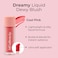 MCoBeautyDream Liquid Dewy Blush Cool Pink Radiant Flush for Fresh Glowing Cheeks Vegan Cruelty Free Cosmetics
