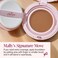 Mally BeautyFlawless Finish Transforming Effect Foundation  Medium  Full Coverage Cream Foundation  Breathable  Lightweight  Hydrating Formula with Vitamin E  Satin Finish