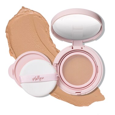 Mally BeautyFlawless Finish Transforming Effect Foundation  Medium  Full Coverage Cream Foundation  Breathable  Lightweight  Hydrating Formula with Vitamin E  Satin Finish