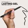 Araceli Beauty Gel Pencil Eyeliner  Water Resistant  SmudgeProof LongLasting Eye Makeup for Precision Lining  Bold Black Color