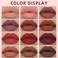 12Pcs Matte Liquid Lipstick Makeup Set Long Lasting Waterproof Velvet Lip Gloss High Pigmented Lip Makeup Gift Sets for Girls and Women