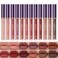 12Pcs Matte Liquid Lipstick Makeup Set Long Lasting Waterproof Velvet Lip Gloss High Pigmented Lip Makeup Gift Sets for Girls and Women