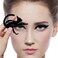 AlaynaEyeliner Stencils for Cat Eye Winged and Smokey Eyeshadow Applicators Shaper Tool Guide Sticker Eyebrow Pencil 10 Different Effects 4 Pack