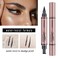 Jumbo Dual Ended Eyeliner HighCapacity Liquid Black Winged Cat Eye Stamp  Liner Pen Waterproof Makeup Tool for Women