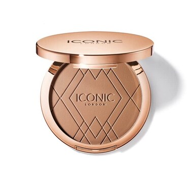 ICONIC LONDON Ultimate Bronzing Powder  Silky Powder Flawless Matte Finish Bronzer CrueltyFree Vegan Makeup