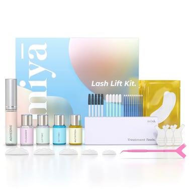 Lash Lift Kit  Keratin Eyelash Perm Kit  Semi Permanent LVL Curling  Lifting Eyelashes  Includes All Tools  Accessories  Professional Result  Home  Salon Use  Vegan Eyelash Lift Kit