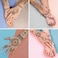 Large Henna Tattoo Stencil Kit12 Sheets Henna Tattoo stickers for Hand Forearm Glitter Airbrush Diy Tattooing Template Indian Temporary Tattoo Stickers for Women Girls
