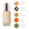 100 PURE2nd Skin Lightweight Serum Foundation AntiAging Face Makeup  Blendable Coverage Liquid Hydration Boost for Soft Plumped Up Glow Vegan Shade 1 Neutral wYellow Undertone  118 Fl Oz