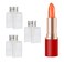 3 Set 121 DIY Lipstick Mold Set Lip Balm Maker Silicone Lipstick Making Mould Cosmetic DIY Mold for 121mm Lipstick Tube