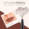 Mented Cosmetics Dark Brown Lip Liner Pencil Waterproof Lip Liner Dark Brown Lip Pencil Natural Lip Liner Dark Lip Liner Vegan CrueltyFree Makeup Matte Lip Liners for Women
