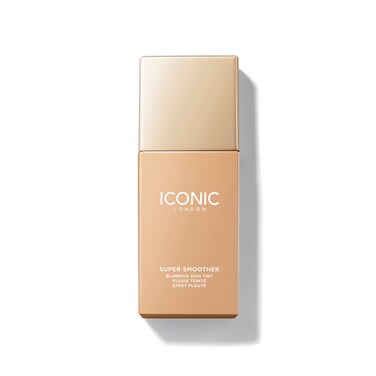 ICONIC LONDON Super Smoother Blurring Skin Tint  Light to Medium Coverage Hydrating UltraLightweight Tinted Moisturizer CrueltyFree Vegan Makeup