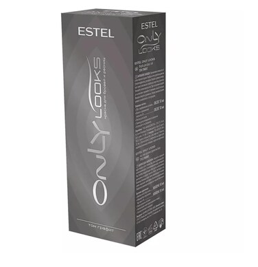ESTEL ONLY LOOKS Professional Eyebrow Eyelash Tint Dye Graphite