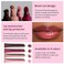 4 Colors Peptide Lip Tint Hydrating Lip Gloss Glossy Lip Glow Oil with Nourishmax Jojoba Oil Hydrating Tinted Lip Oil Revitalizing for Dry Lips