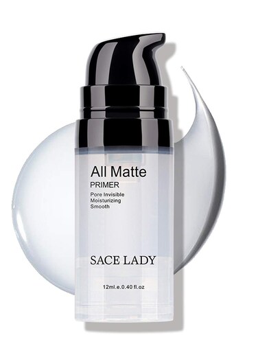 SACE LADY Invisible Pore Foundation Primer All Matte Face Primer Oil control and Smooth Face Primer Gel 12ml04Fl Oz