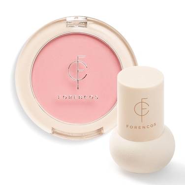 Matte Pink Blush Set Puff Included Long Lasting Korean Blush Power Zero Sebum Shine Flawless Finish Easy Blending Lightweight  No Cakey Residue FLOUR PINK