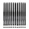 Beauty Spot12pcs Nabi Retractable Waterproof Eyeliner Pencil  Long Lasting Fade Resistant Formula  Quick Makeup Remover White
