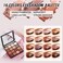 Makeup Set for Girls Teens Women Full Face Makeup Kit Travel Makeup Kit Makeup Present Set Eyeshadow Foundation Blusher Counter Stick Pencil Eyeliner Lip Gloss Makeup Brushes Sponge Bag