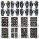 Henna Tattoo Stencils 138 PCS 24 Sheets Airbrush Tattoo TemplatesReusable Tattoo Stencils Kit for Women Teens GirlsDIY Tattoo StencilsBody Art Stencils