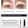 Mascara for Fine Short Eyelash and lower eyelash 25mm Small Brush No Clump Long Lasting SmudgeproofBlack and Waterproof Mascara 1 Pcs