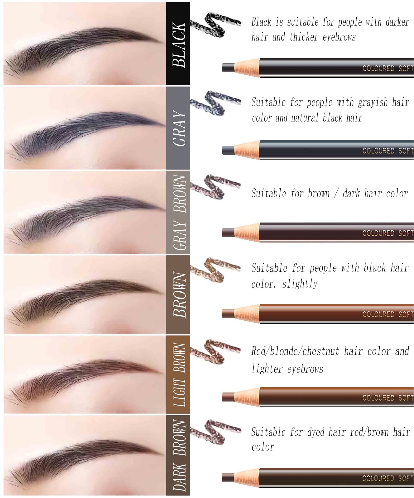 black brow pencil