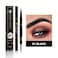 Eyebrow pencil eyebrow Eyebrow Retractable Definer Pencil eyebrow stylist shape and fill eyebrow pencil professional eye makeup 01 Black