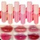 6Pcs Juicy Lasting Tint Lip Gloss Set Vivid Color Glossy Finish Longlasting Moisturizing Glaze Tint HighlyPigmented Clear  Natural Makeup Lip Tint for Daily