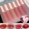 6Pcs Juicy Lasting Tint Lip Gloss Set Vivid Color Glossy Finish Longlasting Moisturizing Glaze Tint HighlyPigmented Clear  Natural Makeup Lip Tint for Daily