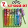 Miraculous7pc Lip Gloss Set  Zag Heroez Lipgloss Collection Featuring Exciting Fruit Flavors  Precision Applicator Lip Gloss Tubes With Wand