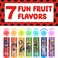 Miraculous7pc Lip Gloss Set  Zag Heroez Lipgloss Collection Featuring Exciting Fruit Flavors  Precision Applicator Lip Gloss Tubes With Wand
