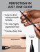 self beauty Ultra Slim Waterproof Gel Eyeliner  Easy Retractable Eyeliner Pencil Waterproof Smudge Proof  Long Lasting Eyeliner  Korean Eyeliner Gel Pen  Black Eye Liners for Women