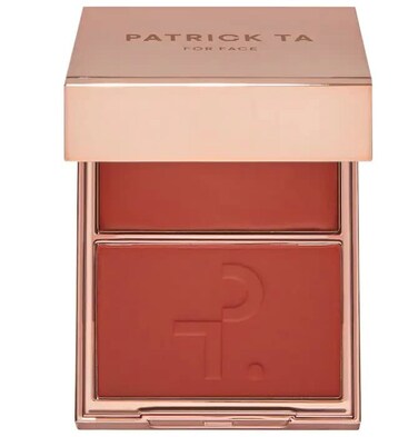 PATRICK TAMajor Headlines DoubleTake Crme  Powder Blush Shes Baked