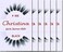 ChristinaEyelashes 805 6 Pack