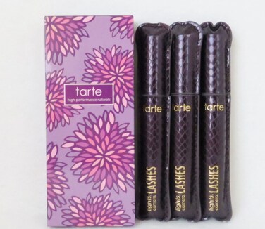 Tarte Lights Camera Lashes Lengthening Curling Volumizing and Conditioning 4in1 Mascara Trio 024oz Each