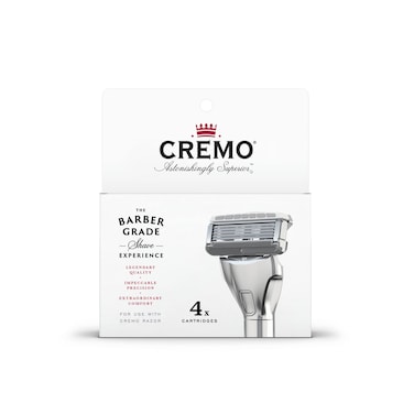 Cremo Astonishingly Superior Razor Refills 4 Pack