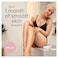 BraunEpilator Silkpil 7 Hair Removal Device Women Shaver  Trimmer Wet and Dry Wide Head Includes Shaver Head and Trimmer Comb SE7041 Silver
