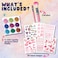 PURPLE LADYBUGTemporary Glitter Tattoo Kit  175 No Mess Glitter Tattoos for Kids Girls Birthday Gifts Age 810 Birthday Gift 6 7 8 9 10 year old Girls Sleepover Stuffs Halloween Crafts for Kids
