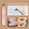 2 Colors Liquid Freckle Pen Natural Lifelike Face Fake Freckle Makeup Pen Magic Freckle Color Waterproof Long Lasting Quick Dry Faux Freckles Pen Soft Dot Sopt Pen Light BrownDark Brown