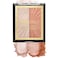 Wet n Wild MegaGlo Blushlighter Blendable Blush  Highlighter Set Shimmery Metallic Finish Highlight Bling