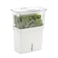 Cole  Mason Fresh Herb Keeper  Acrylic Herb Storage Container for Refrigerator  Fridge Herb Storage for Parsley Cilantro Rosemary  Other Herbs  Vegetables  Herb Saver Pod  Clear